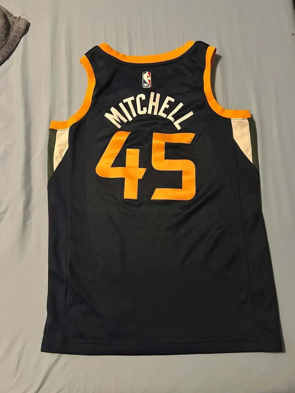 Nike Utah Jazz Donovan Mitchell 45 Icon Edition NBA Swingman Jersey